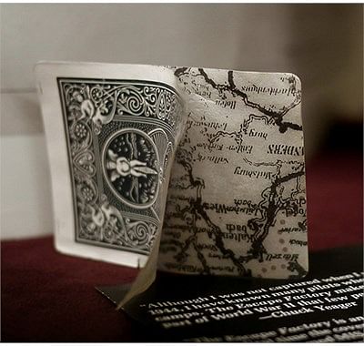 Bicycle Map Deck used in World War II to help save allied prisoners of war