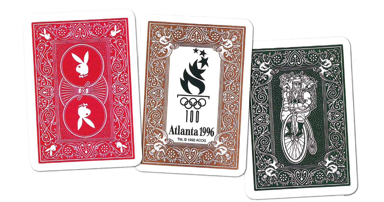 Bicycle branded and holiday decks