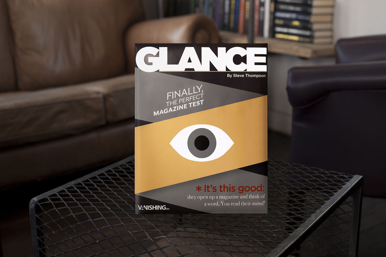Glance book test by Steve Thompson
