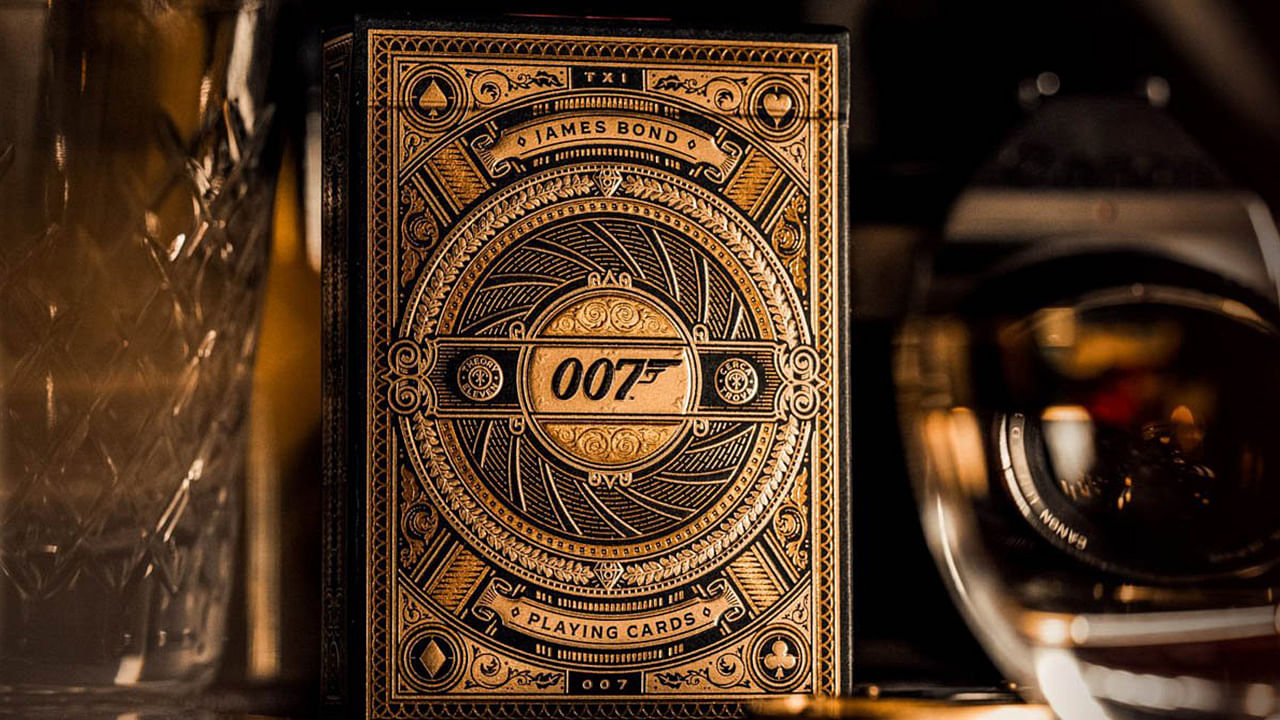 large image of James bond playing cards for sale