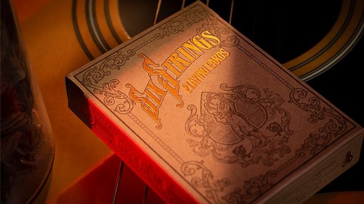 Six Strings Guitar Playing Cards
