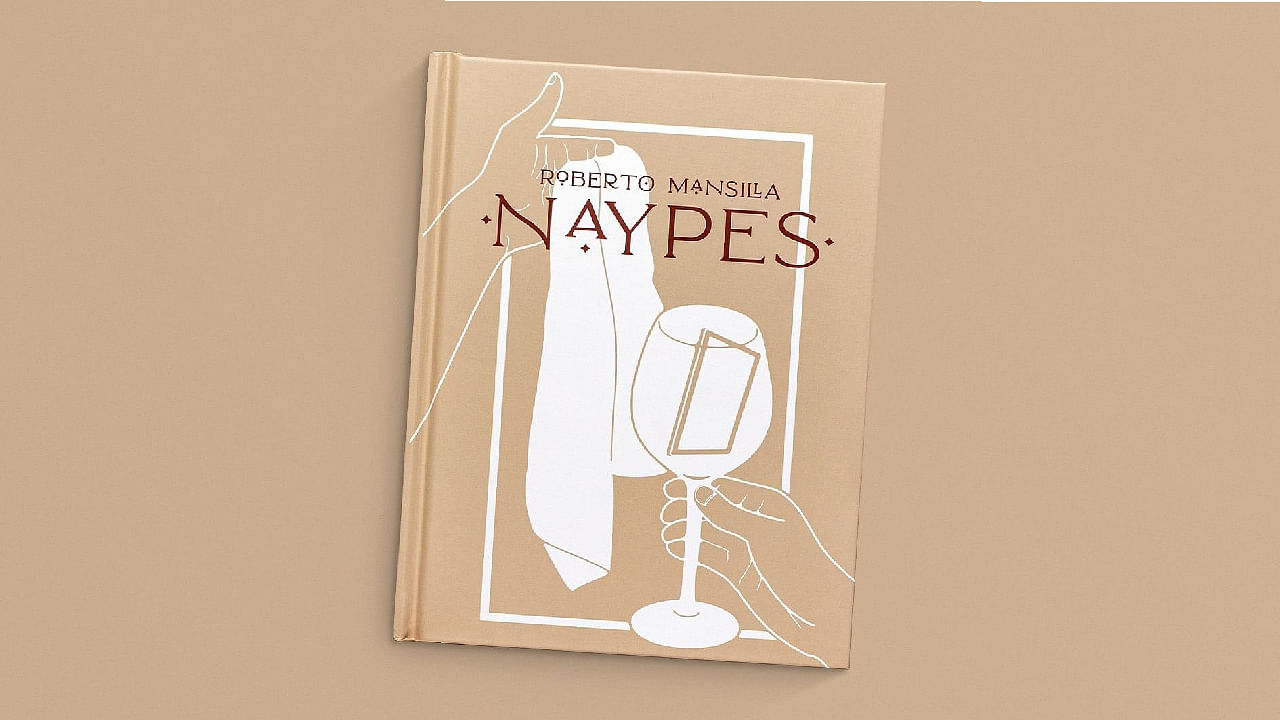 Naypes magic book cover with parlor magic by Roberto Mansilla