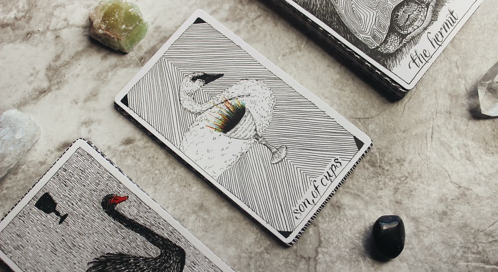 Ancient tarot cards