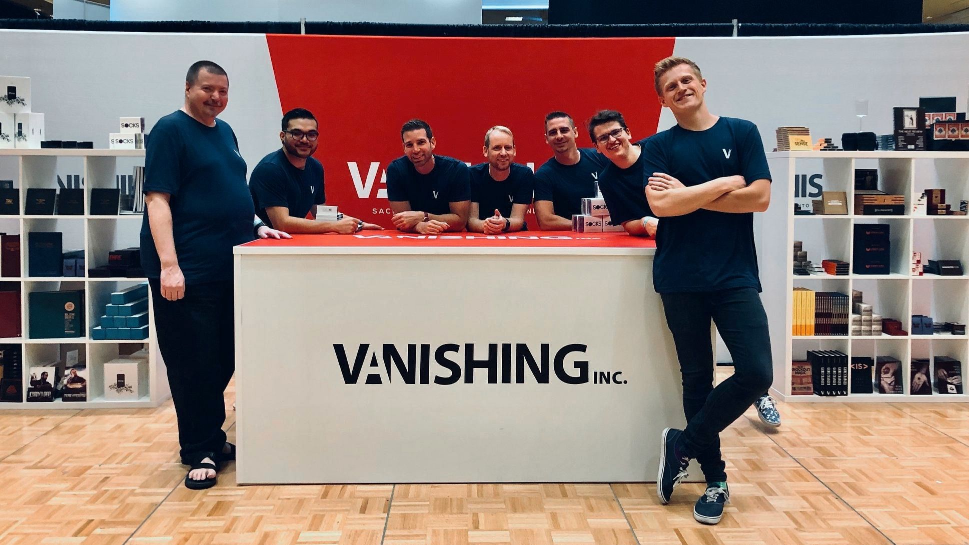 some of the vanishing inc. team