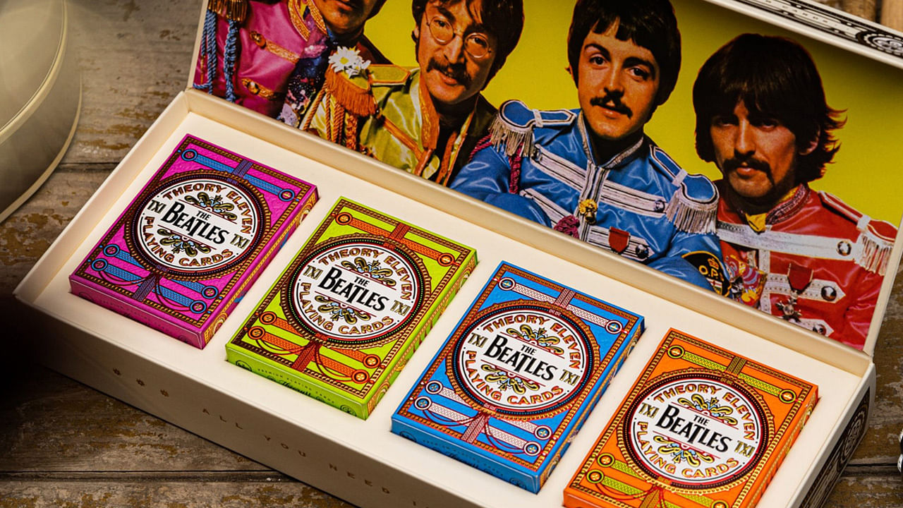 the beatles playing cards from theory11 large image