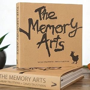 Brown paper bag colored book Memory Arts that helps you build a better memory