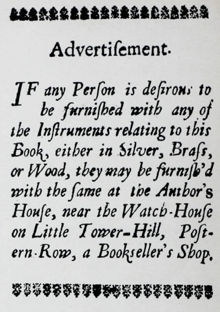 Old magic advertisement